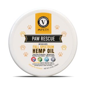 pets full spectrum hemp oil paw rescue 130mg front view