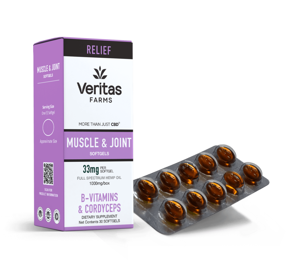 CBD Muscle and Joint Relief Softgels