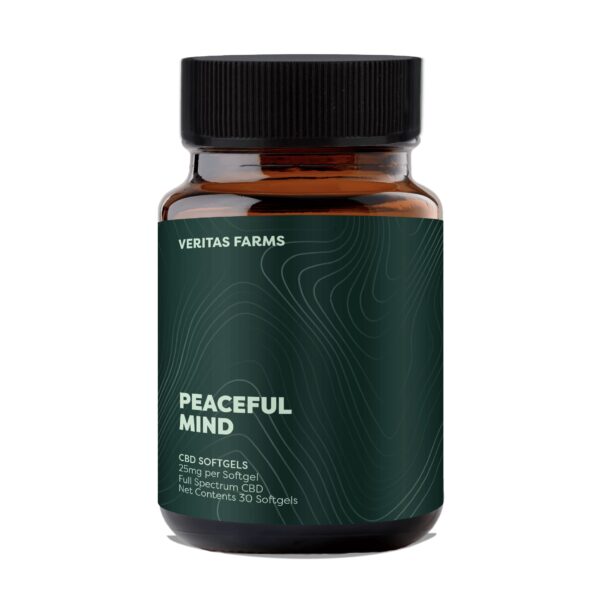 peaceful-mind-25mg-softgels-front-view