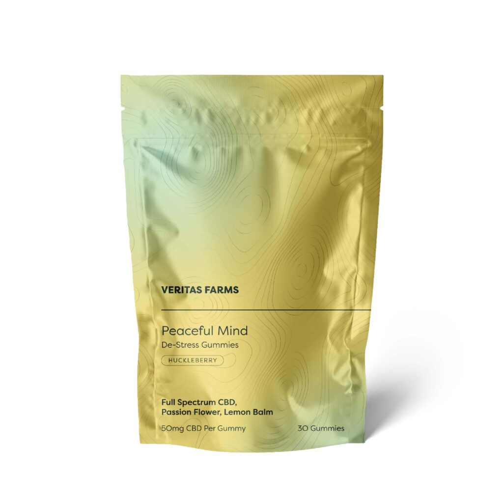 Peaceful Mind De-Stress CBD Gummies